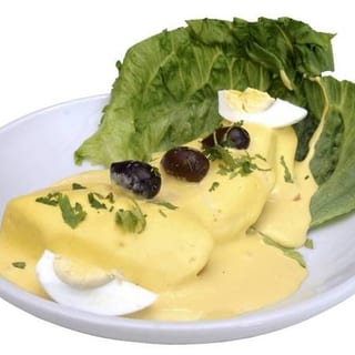 Papa A La Huancaina Fuente Pequena Catering