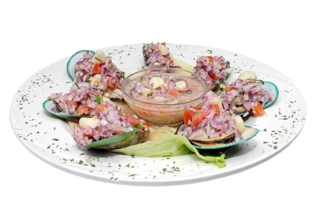 Choritos a la Chalaca
