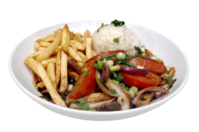 Lomo Saltado de Pollo